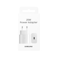 Cargador Samsung 25W Carga Rápida Note 20, Note 20 Ultra Solo Adaptador - Blanco